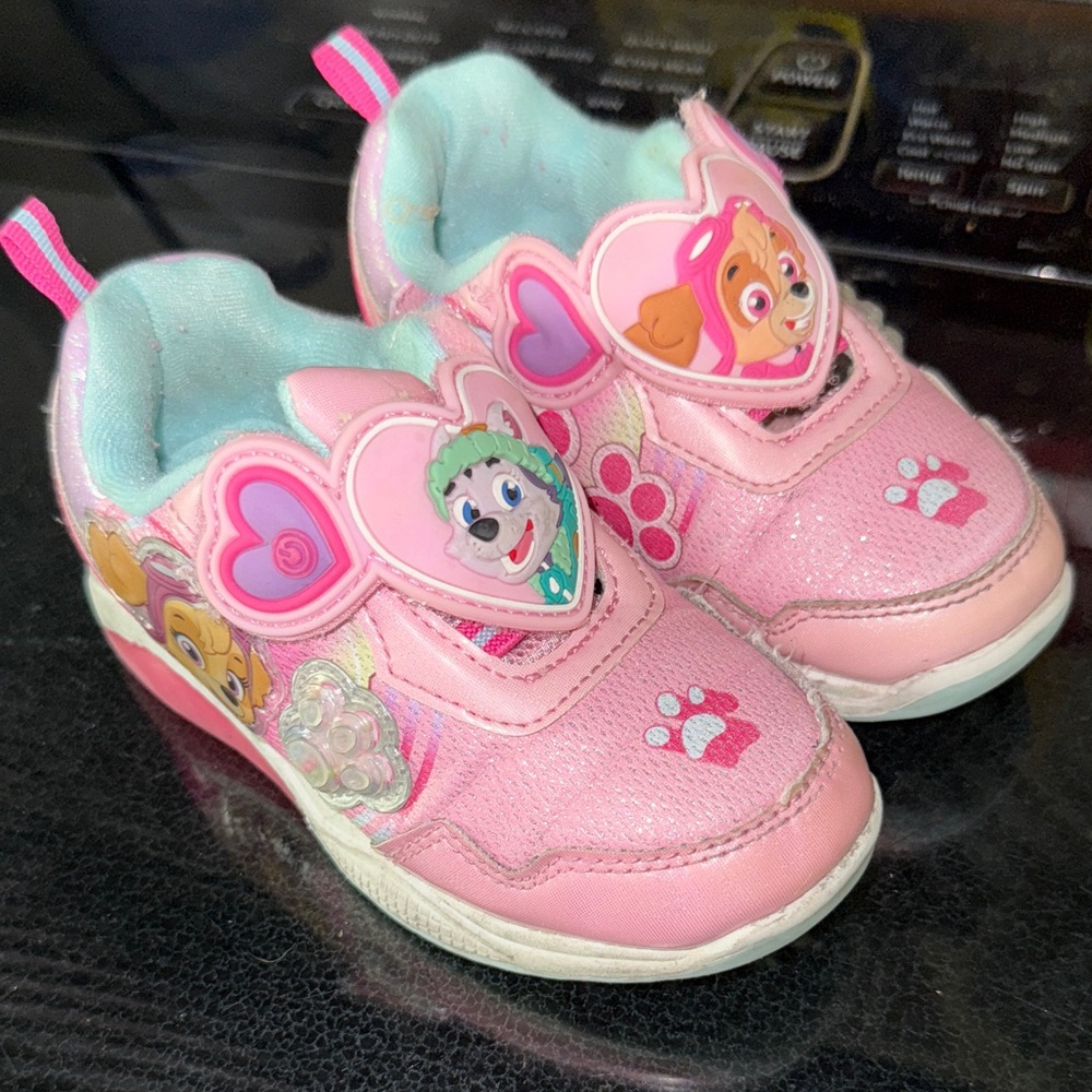 Paw patrol kids shoes size 9